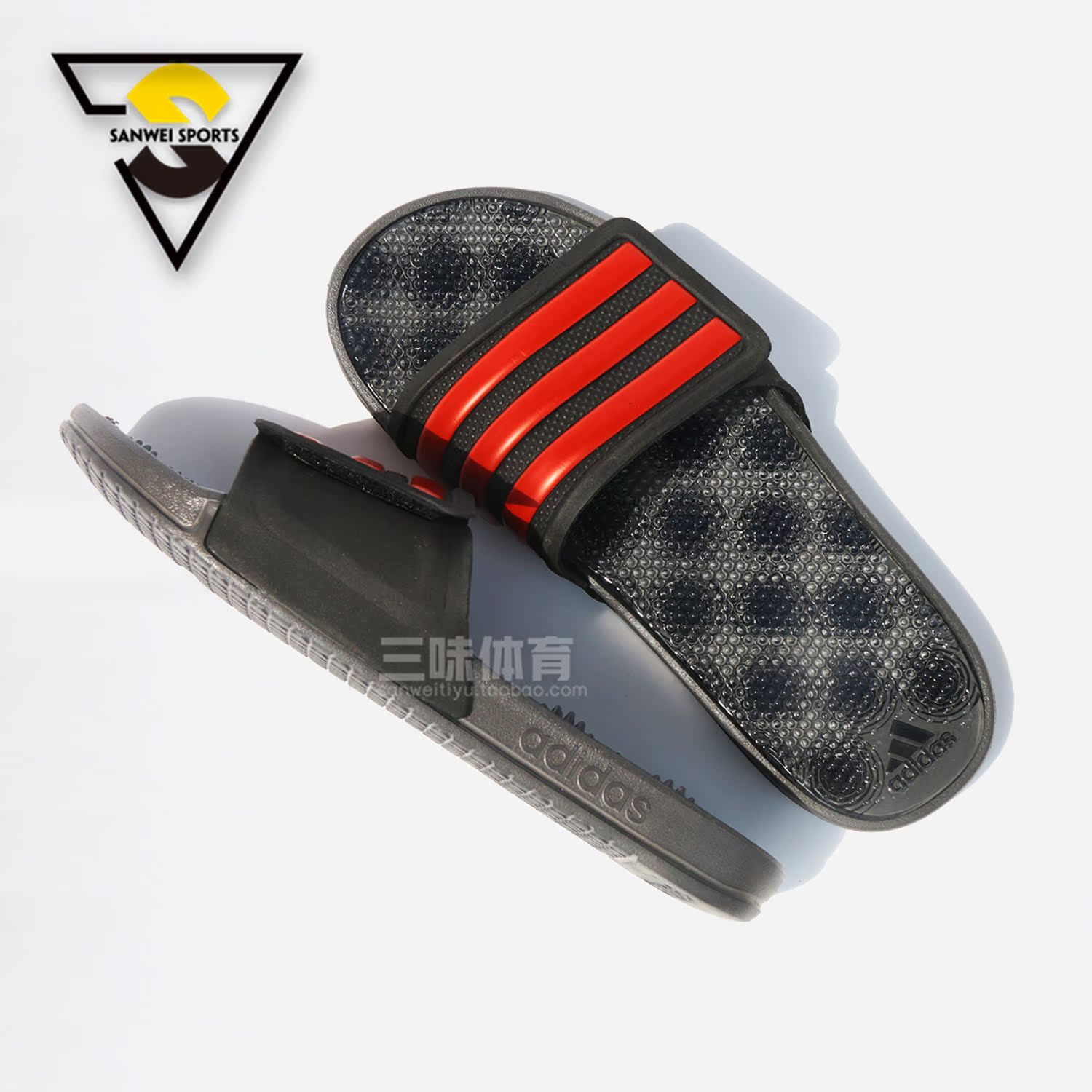 Adidas Velcro Nam Giới và phụ nữ dép thể thao và dép đi trong nhà massage thoải mái dép BB4571 BB4572 BA8852 dép cặp