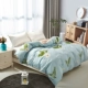100% cotton một mảnh chăn bông chăn đơn 5x6x7x7 chân 1,5 mét 230x230x229cm đúp - Quilt Covers chăn ga hàn quốc