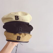 Children Berets Navy Newspaper Boy Girl CUHK Boy Spring Autumn Money Spring Treasure of the Spring Treasure 2024 new