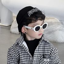 Childrens melon leather hat landowners CUHK boys treasure ruffes handsome spring autumn street dance summer slim summer models 2024 new