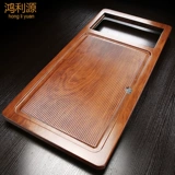 Одно чайный лоток с твердым древесиной без электромагнитной плиты домашний чайный набор чая, столовый столик для чая в интегрированном крупном рамках, электрический техник