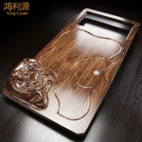 Одно чайный лоток с твердым древесиной без электромагнитной плиты домашний чайный набор чая, столовый столик для чая в интегрированном крупном рамках, электрический техник