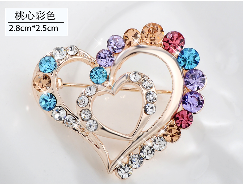 Lan Ting trang trí với đẹp và đáng yêu rhinestone trâm Hàn Quốc phiên bản của đồ trang sức phổ biến trâm thời trang cá tính phụ kiện nữ pin