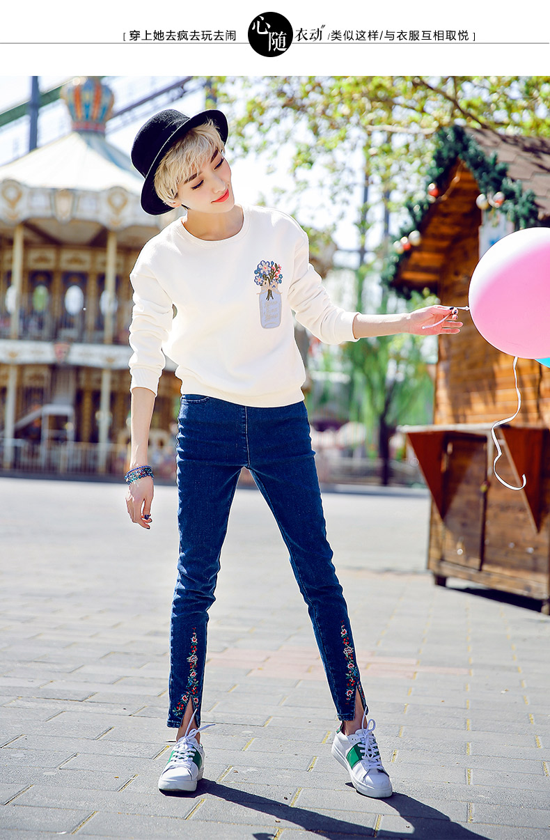 Sweatshirt femme - Ref 3216827 Image 22