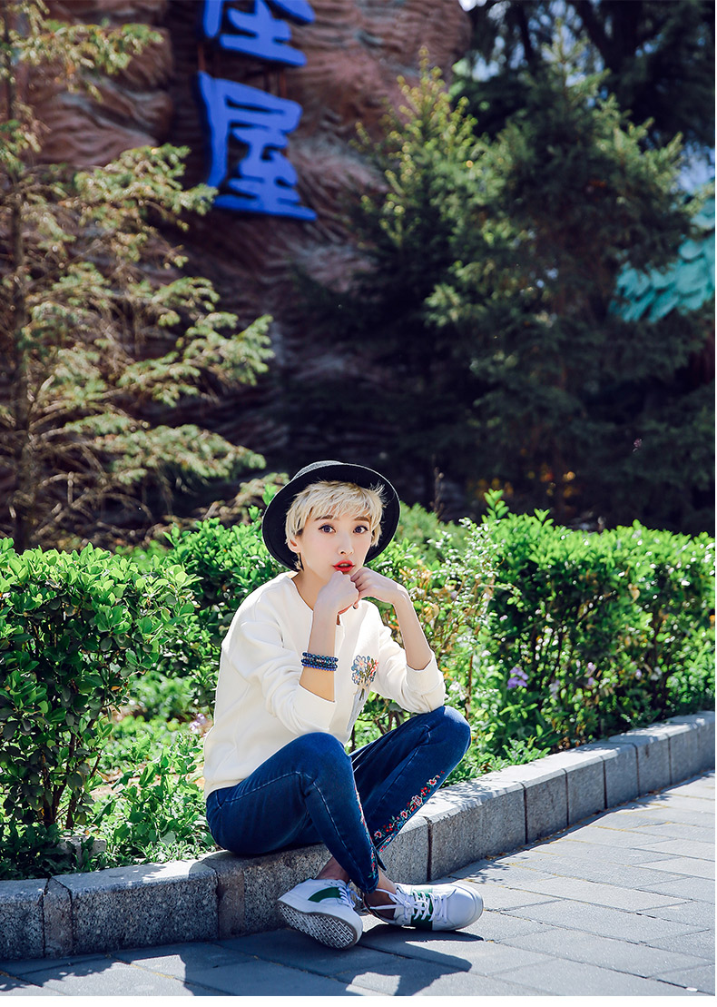 Sweatshirt femme - Ref 3216827 Image 26