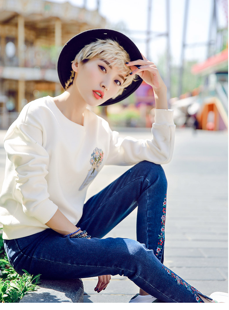 Sweatshirt femme - Ref 3216827 Image 25