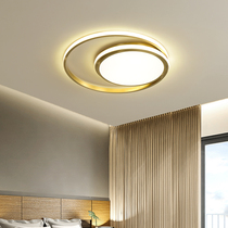 Nordic room lamp bedroom lamp Nordic light luxury all-copper lamp warm and romantic master bedroom ceiling lamp