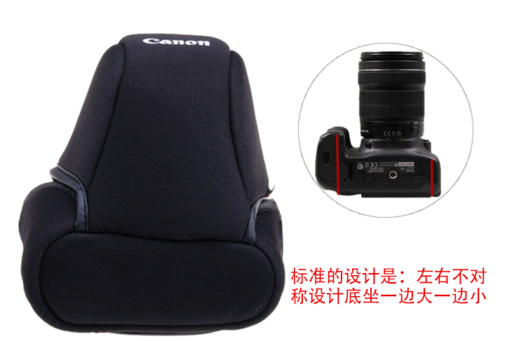 Ốp lưng máy ảnh Canon EOS 77D 70D 80D 800D 760D 18-135 Ống kính 18-200 - Phụ kiện máy ảnh kỹ thuật số túi đựng máy ảnh