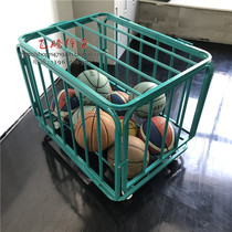  Mobile folding ball cart with wheels Basketball volleyball football cart Large school training venue