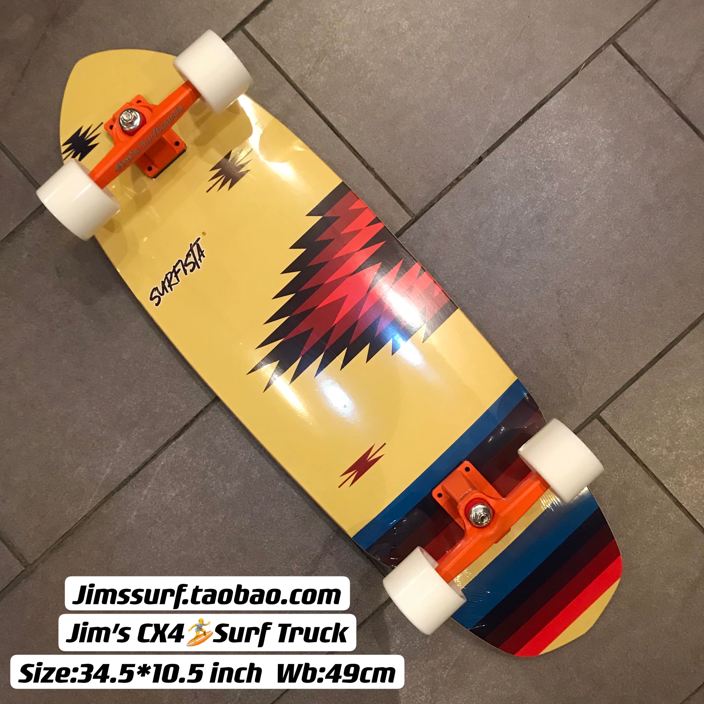 SURFISTA Land Surf Skateboard CX4 SurfSkate CX4 Truck