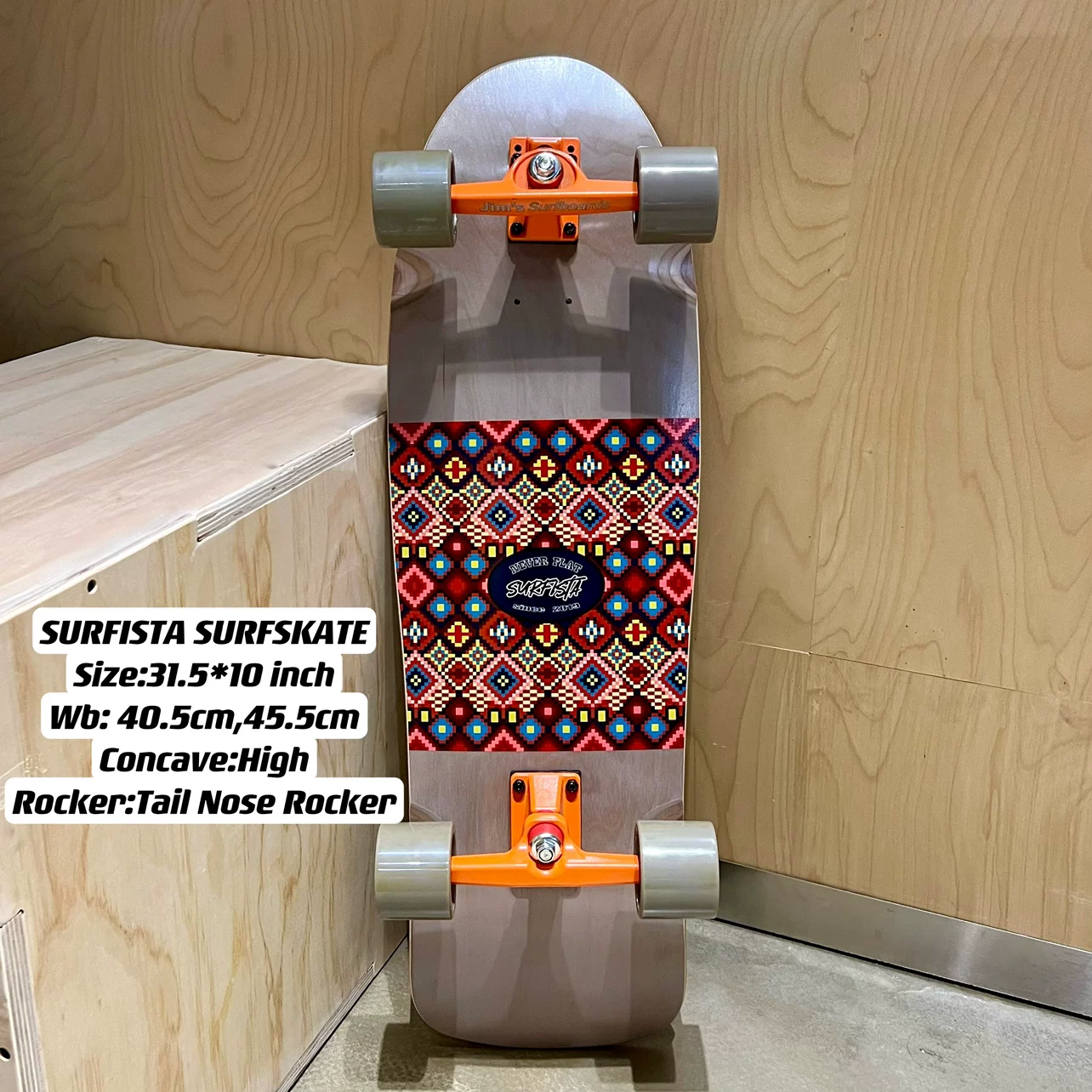 SURFISTA Land Surf Skateboard CX4 SurfSkate CX4 Truck