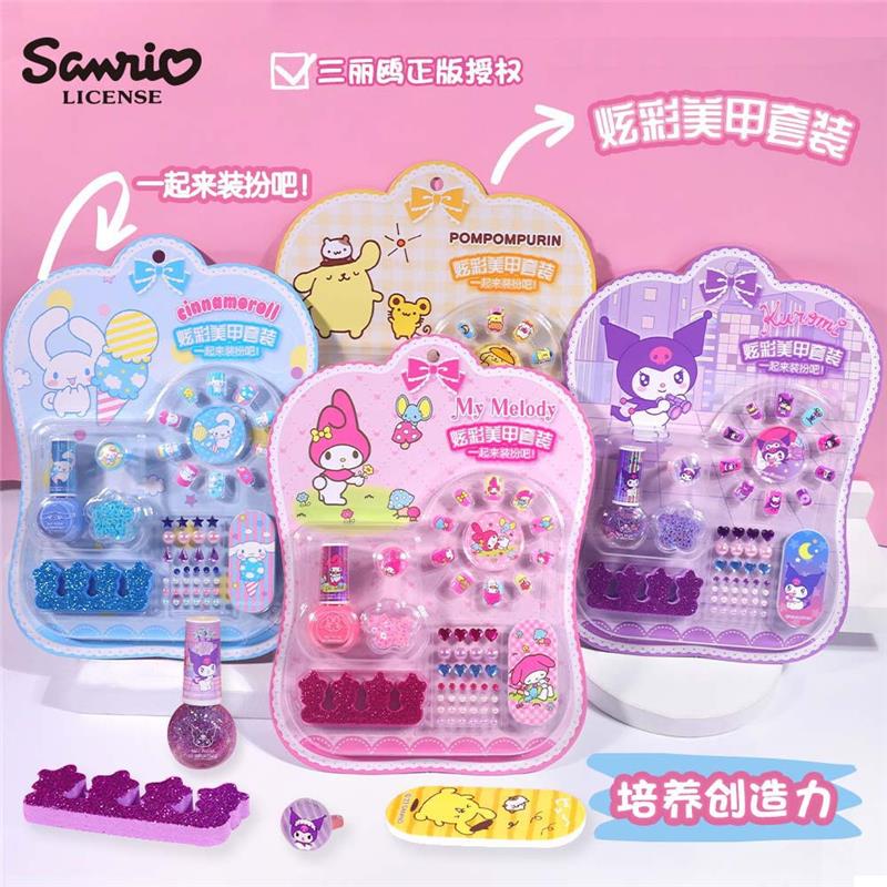 Authentic Nail Polish, Safe and Odorless, Nail Stickers for Girls, Peelable DIY No-Bake Makeup Nail Strips