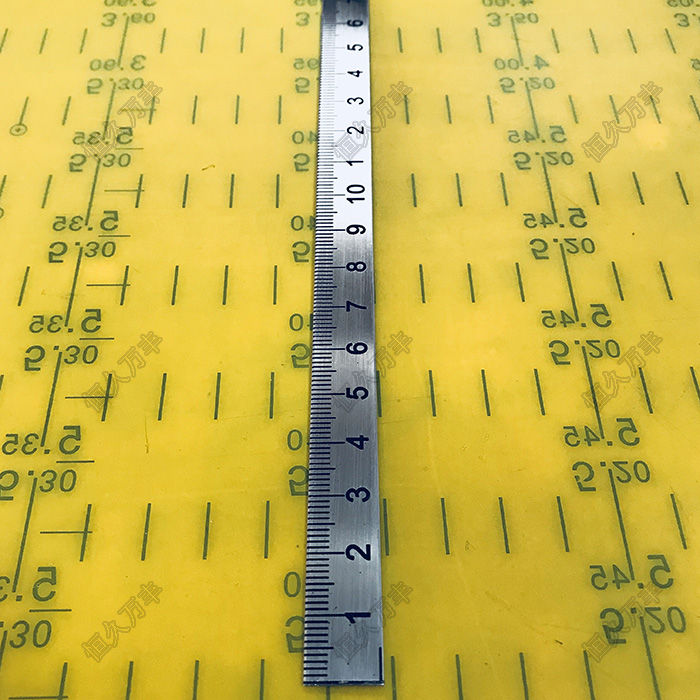 65 cm steel ruler scale of steel ruler spring steel soft ruler 10x0 5 direct sales 65CM narrow steel ruler