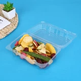 Половина мясной шкаф для мясной коробки одноразовая прозрачная прозрачная пластиковая упаковка 300 граммов фруктовой коробки 005 100