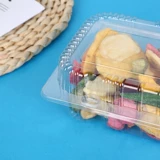 Половина мясной шкаф для мясной коробки одноразовая прозрачная прозрачная пластиковая упаковка 300 граммов фруктовой коробки 005 100