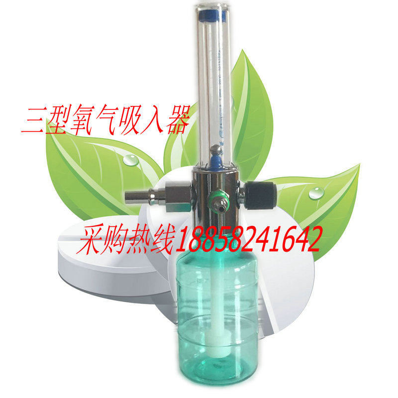 Type 3 oxygen inhaler Humidified bottle Oxygen cylinder hospital center with special accessories