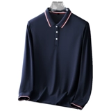 Лонгслив, весенняя элитная футболка polo, оверсайз