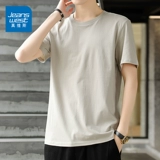 Хлопковая летняя цветная футболка с коротким рукавом для отдыха, оверсайз