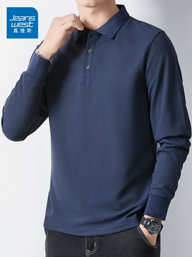 Футболка polo для отдыха, мужской демисезонный лонгслив