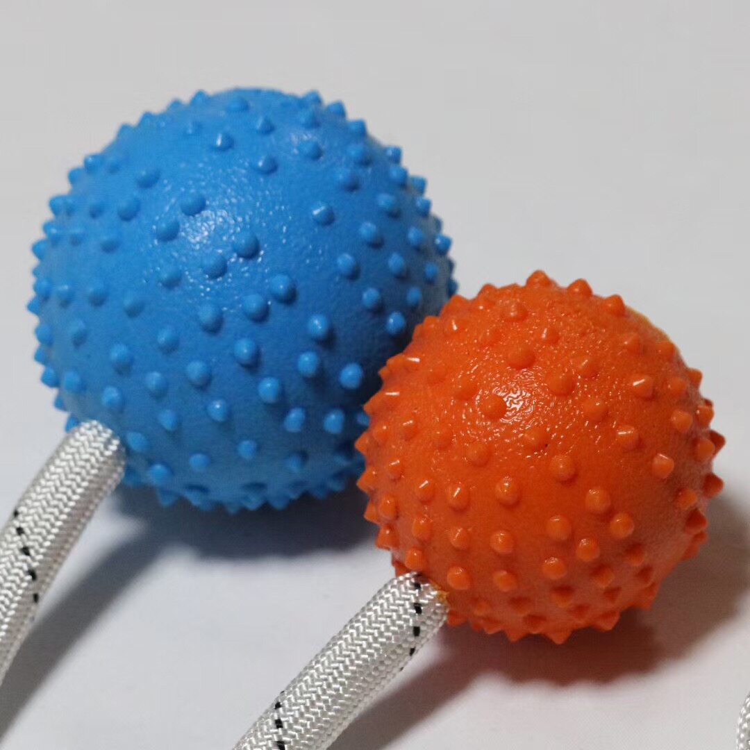 Bite-resistant molar training ball rubber hollow ball dog training supplies pet toy ball horse dog German shepherd medium and large dog