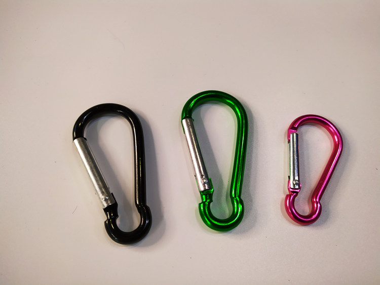 Outdoor aluminum alloy buckle kettle hook 15 quick hanging external hanging hook hook bag hanging clip