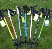 Robinson carbon trekking pole grass sea jubilant three-section carbon fiber ultra-light trekking shrinkage