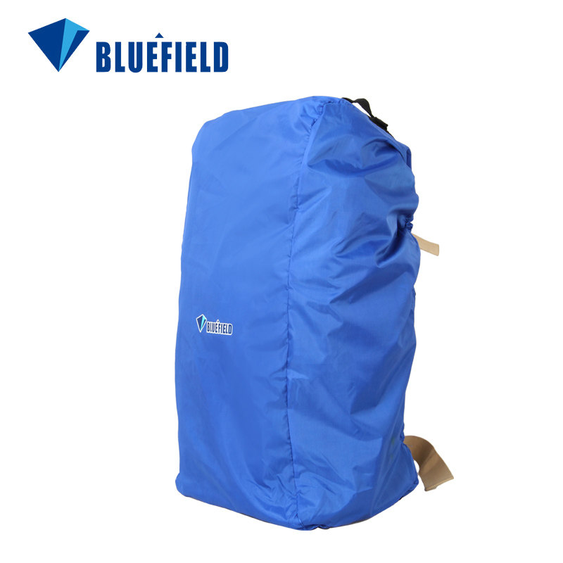 Clearance Blue Field Medium Large Checked Backpack Rain Cover 35 55L Aircraft Luggage Rain Cover Waterproof