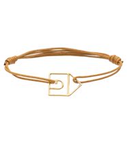 Aliita Casita Brilliante 9 Hanging Rope White Bracelet Woman