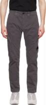 C p Company Gray Slim-Fit Worker Pants Men
