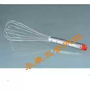 Stainless steel red head whisk (8 inch) manual whisk another 10 12 14 16 18 20