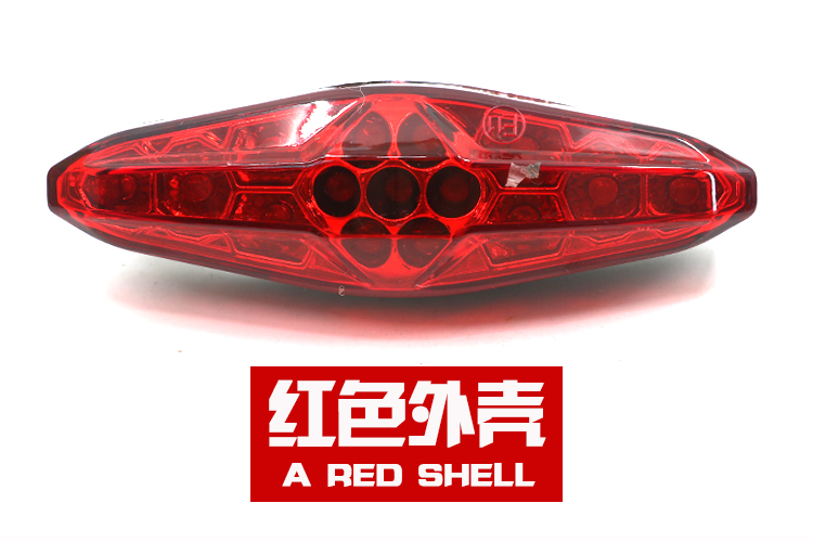 Xe máy sửa đổi retro LED phía sau đèn hậu msx đèn hậu lắp ráp xe thể thao biển số xe đèn phanh ánh sáng ban đêm giá đèn pha xe vision