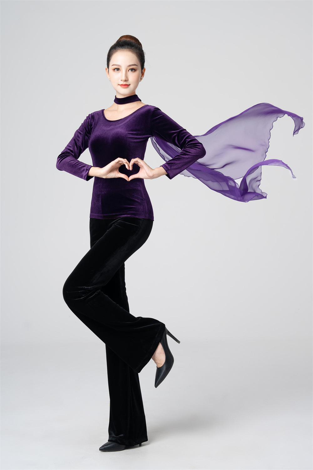 Take-up Dance Show Clothing New Liturgy Show Model Ballet Training Costume Yoga suit