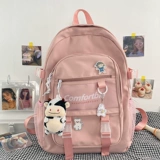 森系大容量原宿ulzzang高中学生书包女ins风日系韩版大学生双肩包