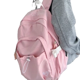 Вместительный и большой ранец, японская сумка через плечо для школьников, брендовый универсальный прочный рюкзак, подходит для подростков, для средней школы