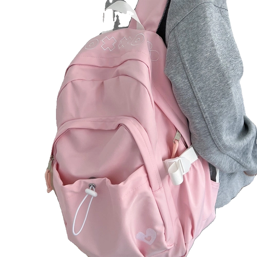 Вместительный и большой ранец, японская сумка через плечо для школьников, брендовый универсальный прочный рюкзак, подходит для подростков, для средней школы