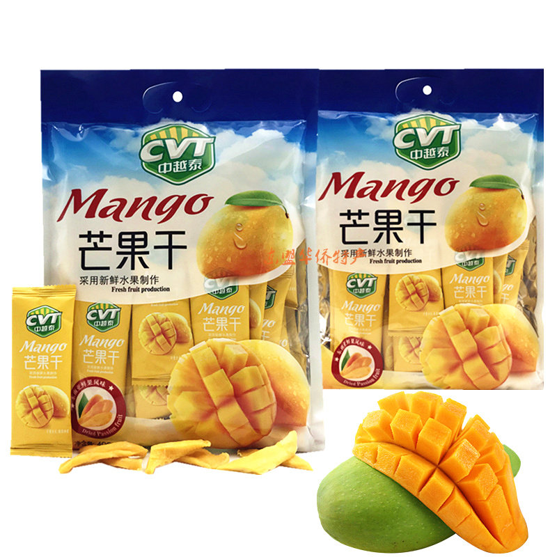 Dried mango Independent packaging Zhongyuetai fruit and vegetable snacks Specialty fruit dried fruit preserved fruit candied mango slices