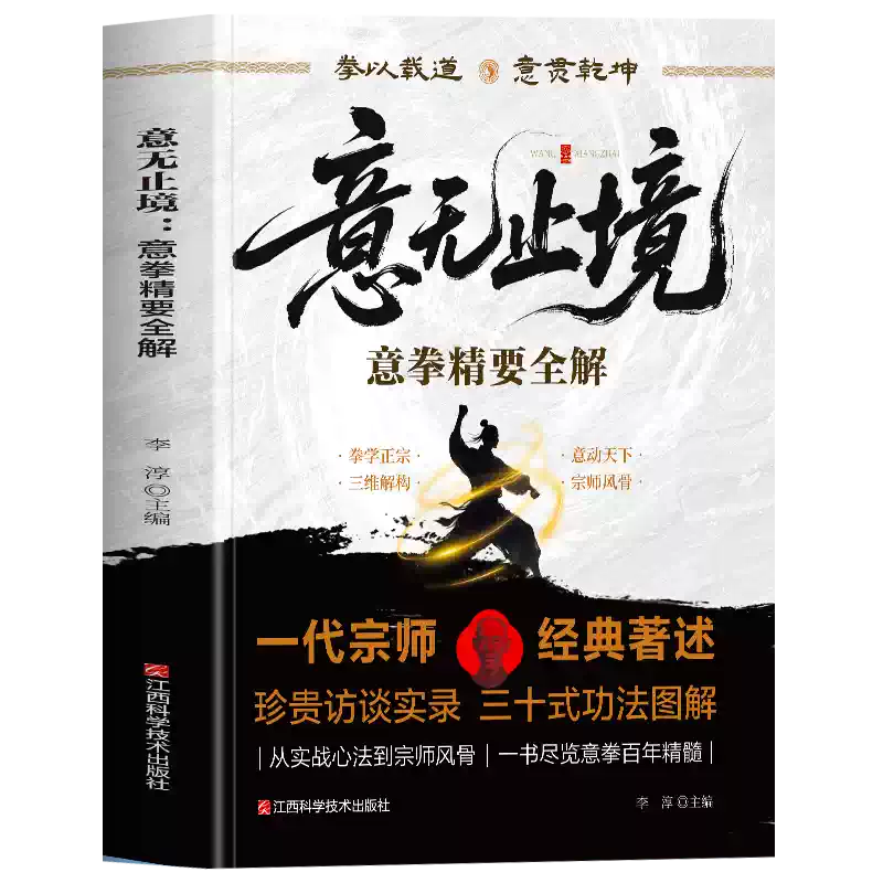 意無止境意拳精要全解書正版意無止境王薌齋站樁功拳學教程大成拳站樁