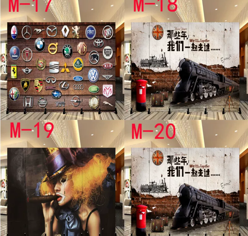 Hoạt động đơn giản Màn hình retro châu Âu phòng khách hiên nhà hàng bar nhà hàng túi nhà hàng sáng tạo gấp di động - Màn hình / Cửa sổ bình phong gỗ