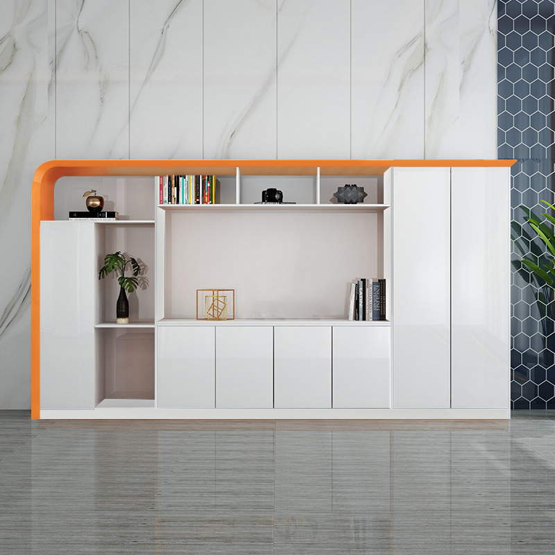 Boss president file cabinet creative paint general manager back cabinet bookcase simple modern minimalist office furniture