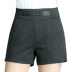 Mùa thu kích thước lớn thun cao eo lỏng lẻo phụ nữ trung niên dày quần short giản dị chất béo MM bên ngoài mặc quần ủng đáy thiết kế thời trang nữ Quần short