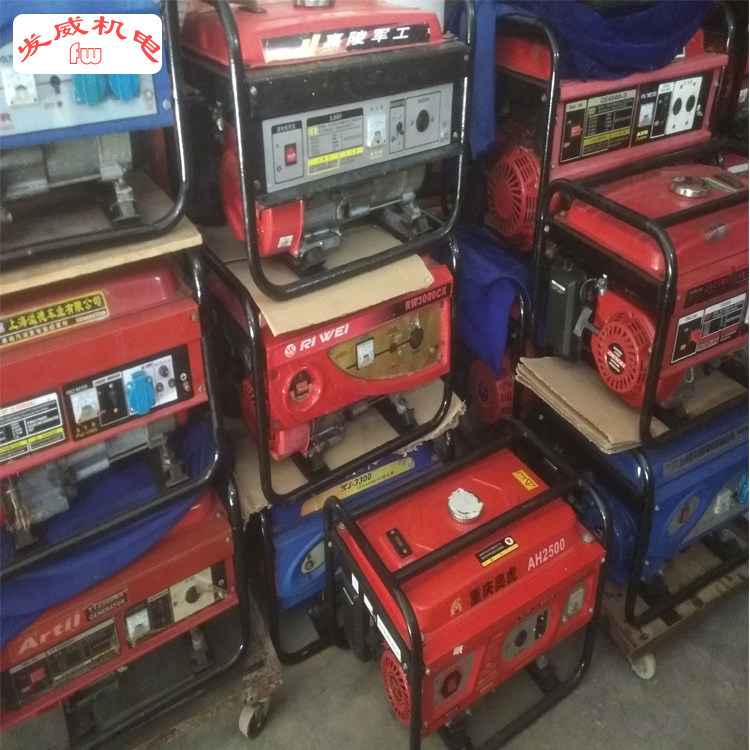 Used gasoline generator 2KW 2 5kw 3000W kW household commercial small single-phase 220V