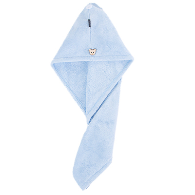 可爱印花超强吸水菠萝纹干发帽