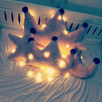 INS Net red mosquito net decorative bay window balcony backrest window sill bedside cushion tatami Princess wind pillow