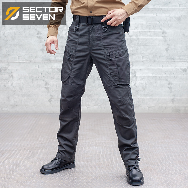 Section 7 Area 22 IX7 mechanic tactical long pants men's spring and summer military fans outdoor multifunction multi-bag workwear pants-Taobao