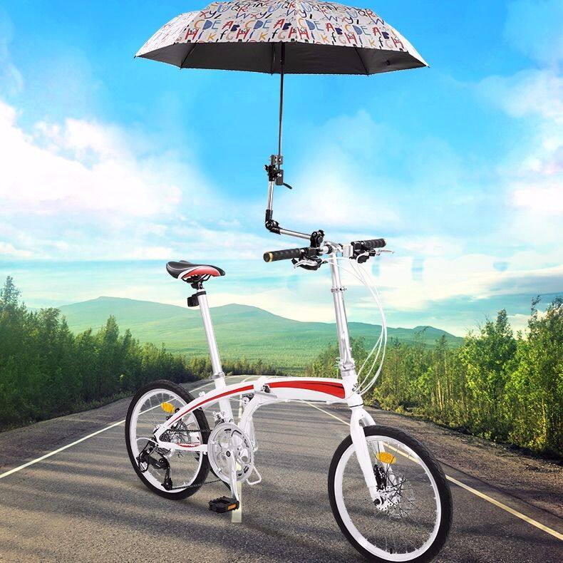 Bicycle umbrella frame umbrella bracket electric vehicle stainless steel umbrella frame battery car thick umbrella support frame