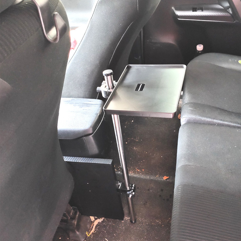 Vehicular small table board rear row folding table car car table rear seat inside car table computer frame study desk