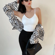 liviahome European and American wind sexy beating bottom with chest cushion harness vest woman with slim fit and short plastic body corset