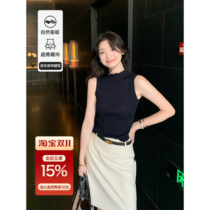 Fol Else【Minimalist Miu Series】Slimming and Versatile A-Line High-Waisted Skirt with a Sense of Design, Short Skirt, Wrap Skirt for Women in Summer Fol Else【Minimalist Miu Series】Slimming and Versatile A-Line High-Waisted Skirt with a Sense of Design, Short Skirt, Wrap Skirt for Women in Summer