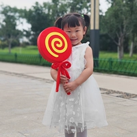 Красный, 25см