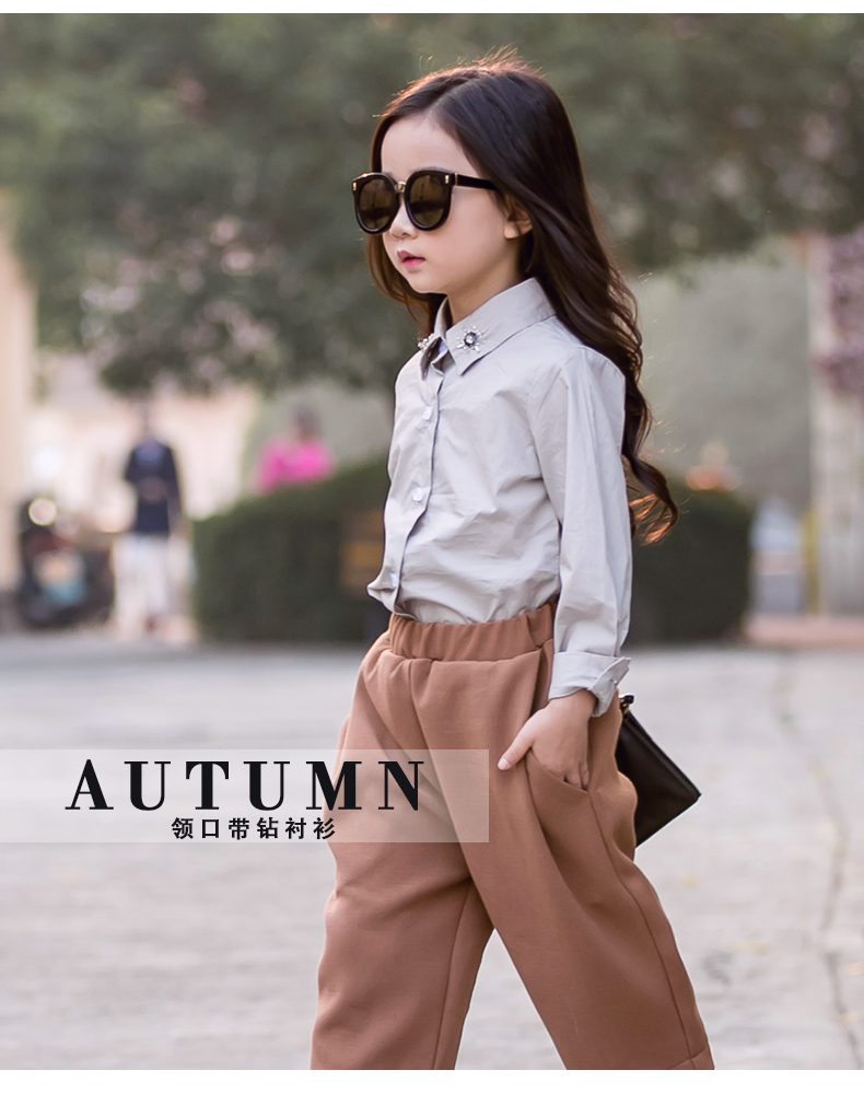Chemise fille à manche longue - Ref 2085265 Image 9
